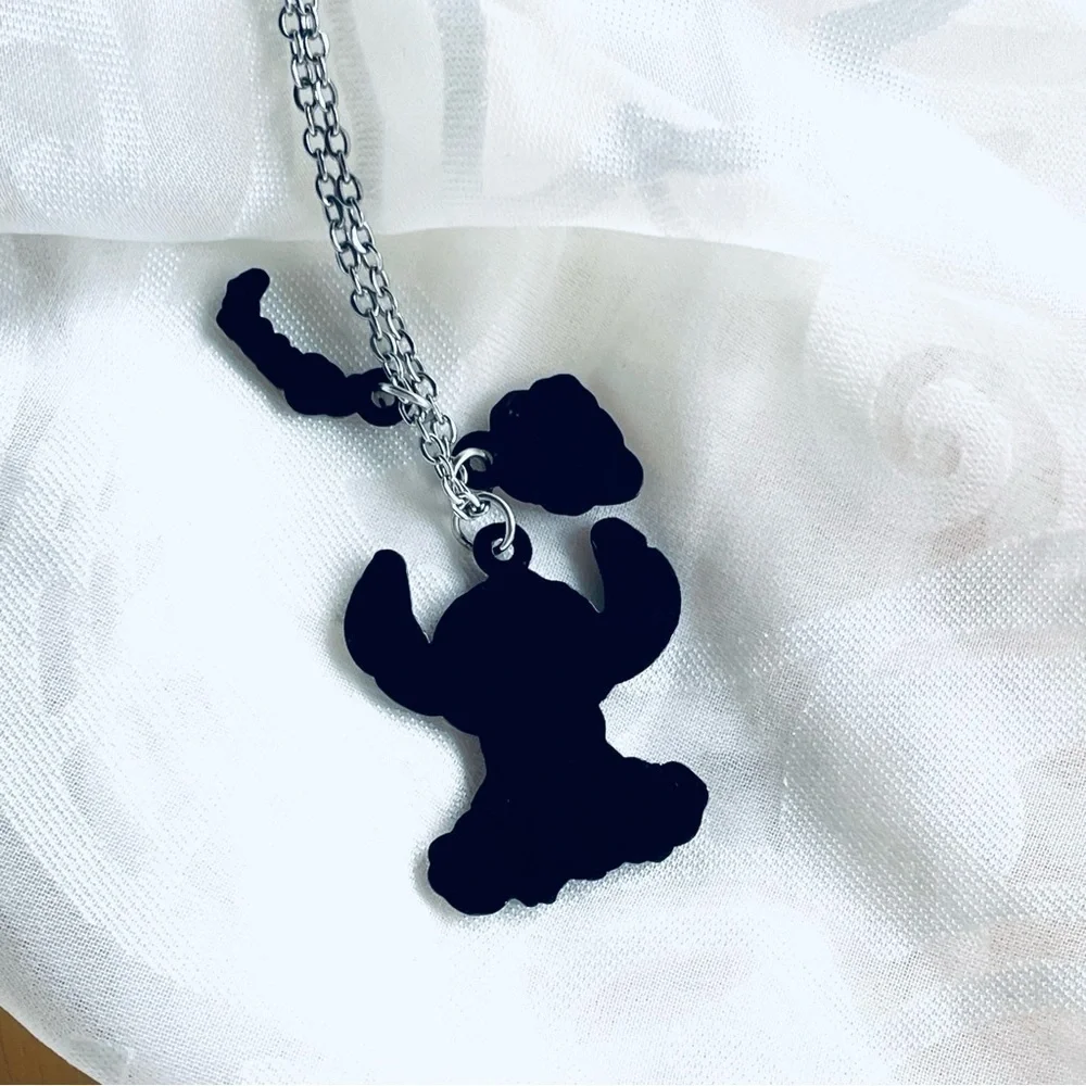 NWOT Stitch Necklace - Ohana Chains Zinc Fashion Jewelry